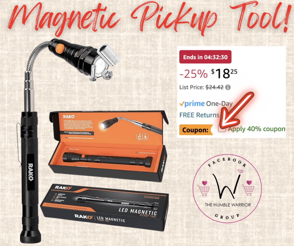 LED Magnetic Pickup Tool!